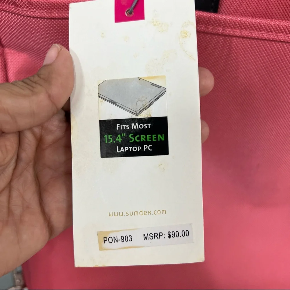 Sumdex she rules nylon laptop bag w/strap